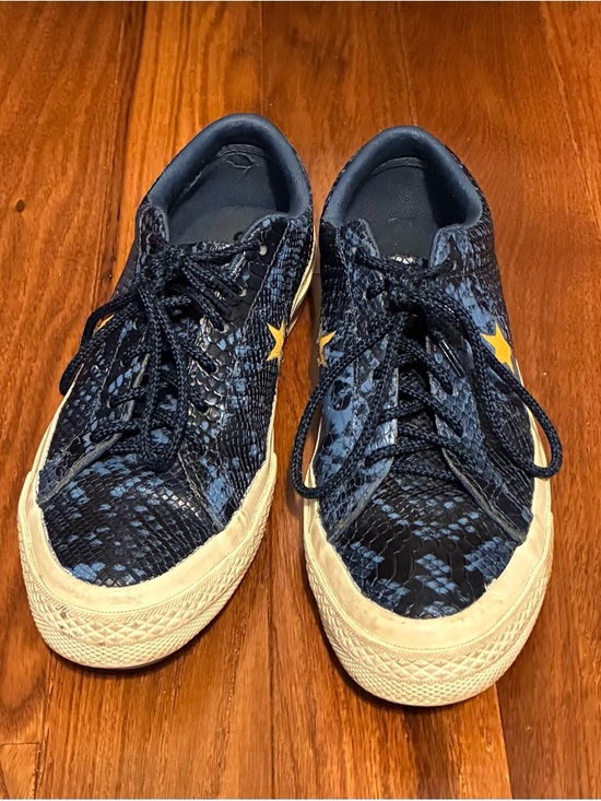 Converse Shoes - Converse Sneakers with Yellow star Accent